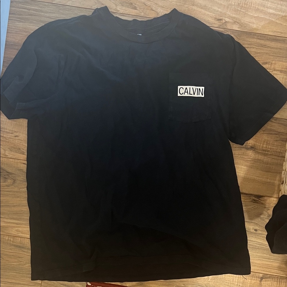 Calvin Klein Black Short Sleeve Tee